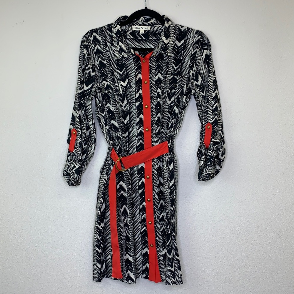 Olive & Oak Shirt Dress Size Large